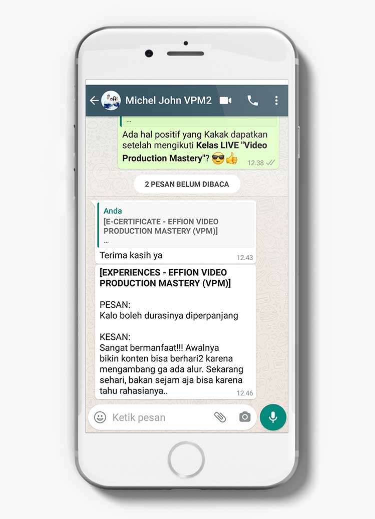 Testimoni Konten Kreator